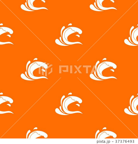 Water wave splash pattern seamless 37376493