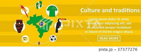 Brazil culture and traditions banner horizontal concept Brazil culture and traditions banner horizontal concept 37377276