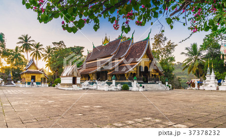 Wat Xieng Thong Temple in Luang Prabang, Laos. Wat Xieng Thong Temple in Luang Prabang, Laos. 37378232
