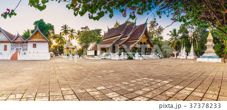 Wat Xieng Thong Temple in Luang Prabang, Laos. 37378233