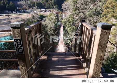 宮沢橋の写真素材