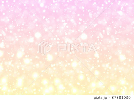 黄色ピンクキラキラ背景のイラスト素材