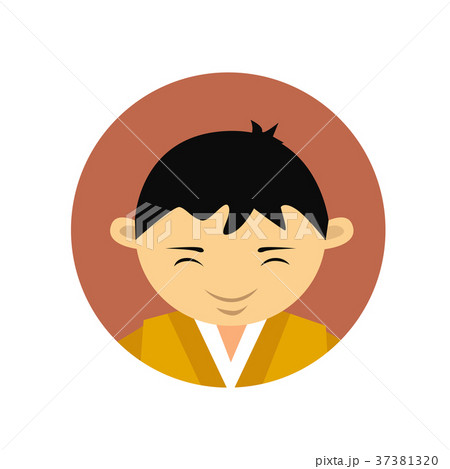 Portrait Of Asian Man Young Boy Wearing 37381320