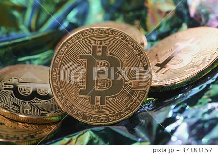 Bitcoin 金貨 仮想通貨 ゴールド 37383157