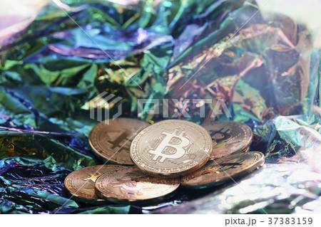 Bitcoin 金貨 仮想通貨 ゴールド 37383159
