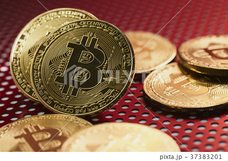 Bitcoin 金貨 仮想通貨 ゴールド 赤 アルミ パンチ Bitcoin 金貨 仮想通貨 ゴールド 赤 アルミ パンチ 37383201