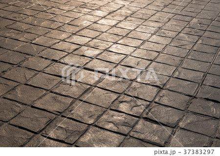 Stamp concrete texture pattern and background. Stamp concrete texture pattern and background. 37383297