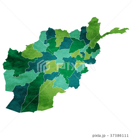 アフガニスタン 地図 国 アイコン のイラスト素材