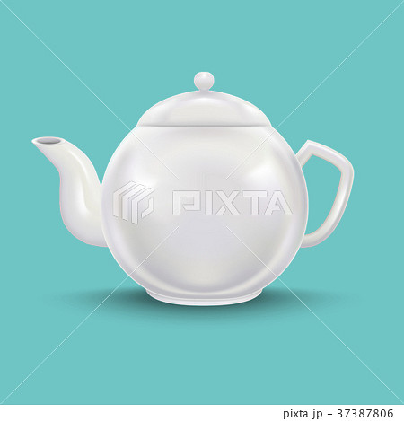 Realistic Detailed 3d Template Blank White Ceramic 37387806