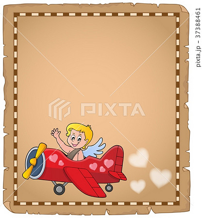 Cupid topic parchment 7 37388461