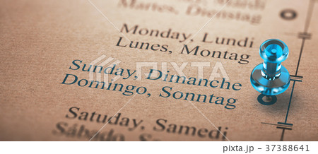 Day of the Week, Sunday Day of the Week, Sunday 37388641