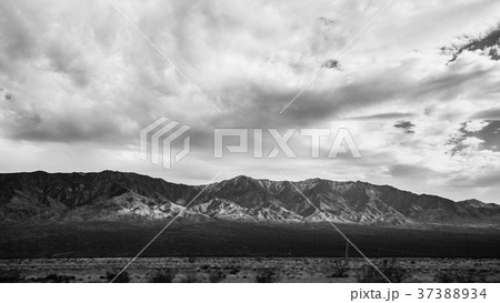 Beautiful Black and white color of mountain 37388934