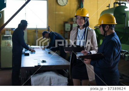 町工場 視察 町工場 視察 37389624