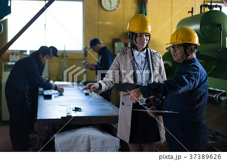 町工場　視察 37389626