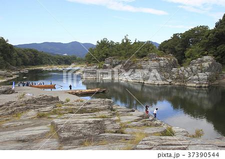 長瀞渓谷にて 37390544