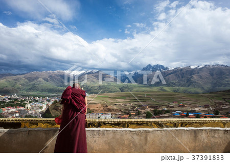 チベットの僧侶 37391833