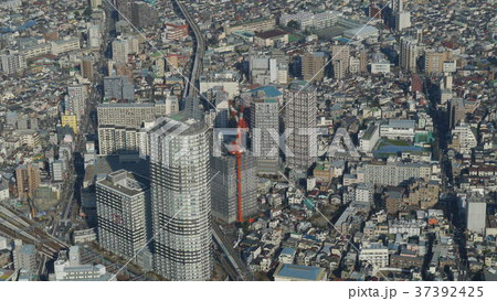 東京スカイツリーから見下ろした東京の町並み 東京スカイツリーから見下ろした東京の町並み 37392425