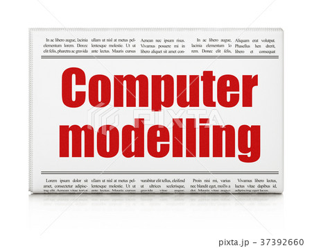 Science concept: newspaper headline Computer Science concept: newspaper headline Computer 37392660