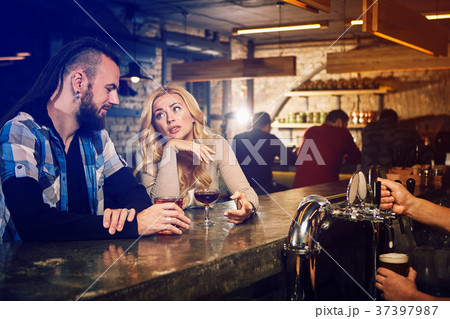 Evening at the bar Evening at the bar 37397987