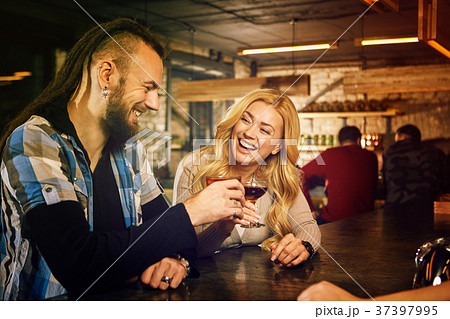 Evening at the bar 37397995