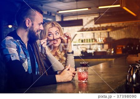 Evening at the bar Evening at the bar 37398090