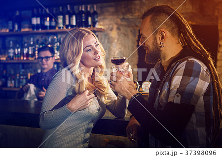 Evening at the bar 37398096