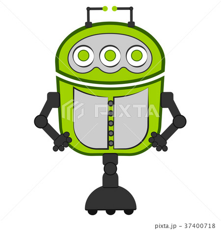 Isolated cute robot 37400718