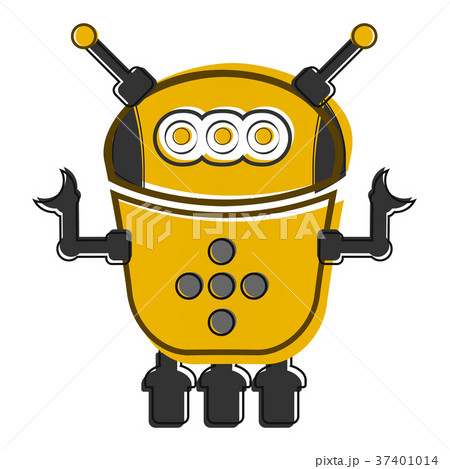 Sketch of a cute robot Sketch of a cute robot 37401014