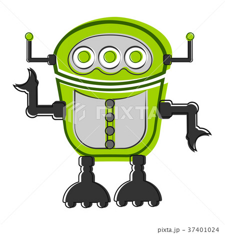 Sketch of a cute robot Sketch of a cute robot 37401024