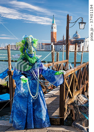 Famous Carnival in Venice, Italy 37401194