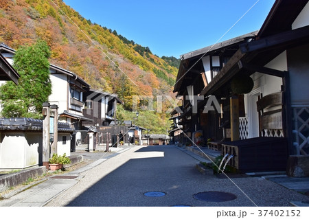 秋の木曽福島宿 上ノ段地区 秋の木曽福島宿 上ノ段地区 37402152
