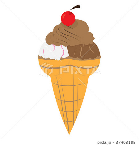 Isolated ice cream 37403188