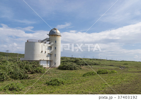 波照間島星空観測タワーの写真素材