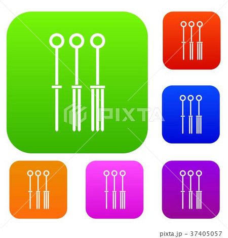 Tattoo needles set color collection Tattoo needles set color collection 37405057