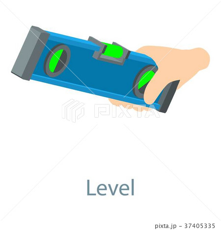 Level tool icon, isometric 3d style 37405335