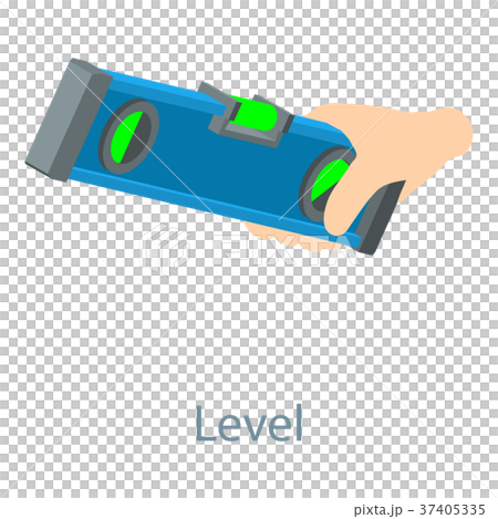 Level tool icon, isometric 3d style 37405335