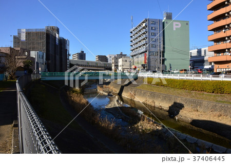 湯殿川の晩秋は　八王子市 37406445