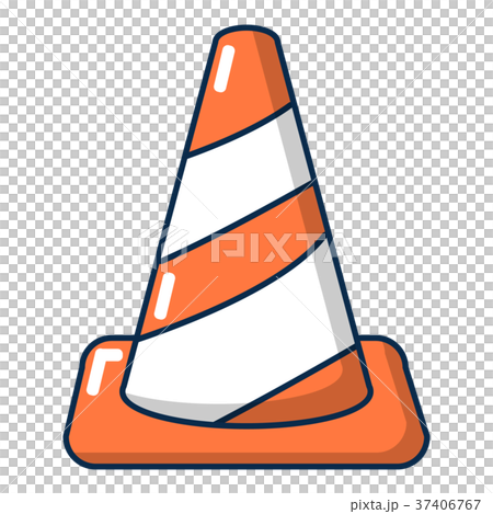 Cone road icon, cartoon style Cone road icon, cartoon style 37406767
