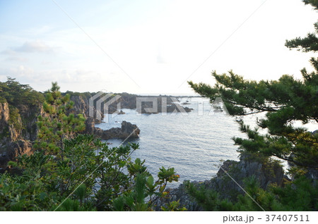 尖閣湾(佐渡島/新潟県佐渡市姫津・北狄) 尖閣湾(佐渡島/新潟県佐渡市姫津・北狄) 37407511