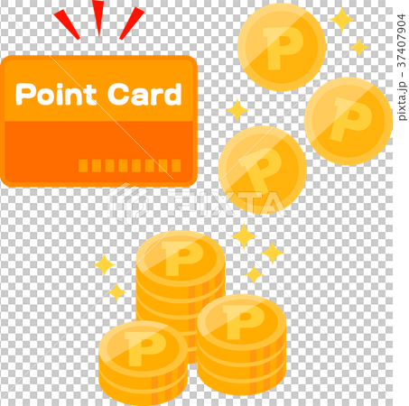 Image of point card and point - Stock Illustration [37407904] - PIXTA