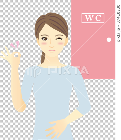 WCと女性 37410830