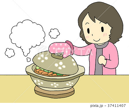 土鍋 女性 土鍋 女性 37411407