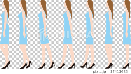 ハイヒールを履いた女性 ハイヒールを履いた女性 37413683