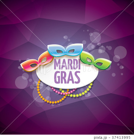 vector new orleans mardi gras vector violet 37413995