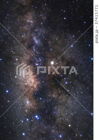 Milky way galaxy with stars and space in universe Milky way galaxy with stars and space in universe 37415771