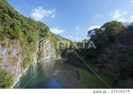 熊本県八代郡氷川町の立神峡 37416274