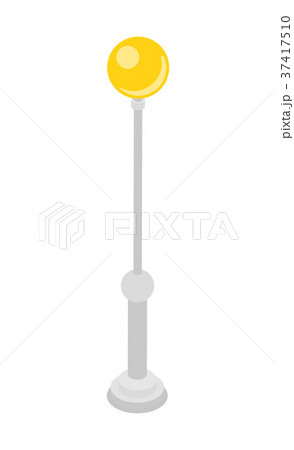 City streetlamp isometric 3D icon City streetlamp isometric 3D icon 37417510