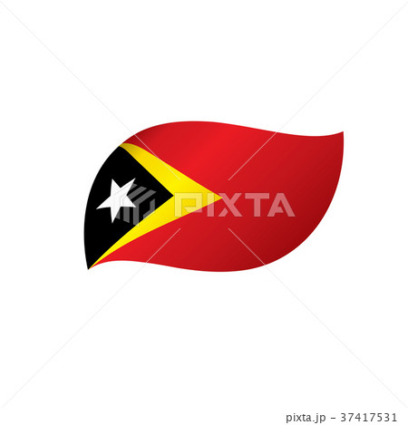 east timor flag, vector illustration east timor flag, vector illustration 37417531
