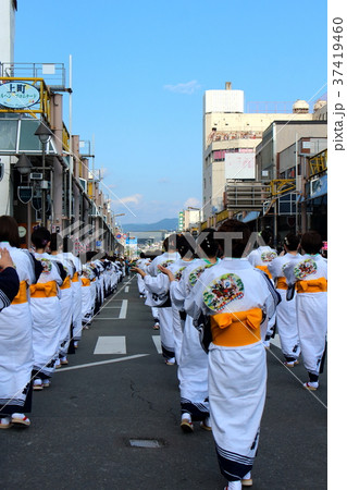花巻祭りの花巻ばやし踊りパレード 37419460