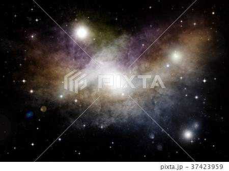 galaxy in a free space 37423959